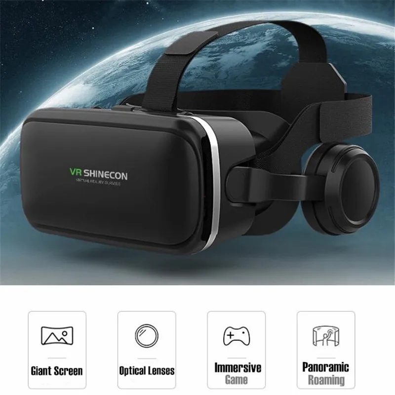 20 шт VR Виртуальная реальность 3D очки коробка стерео VR Google картонная гарнитура шлем для IOS Android смартфон, Bluetooth рокер