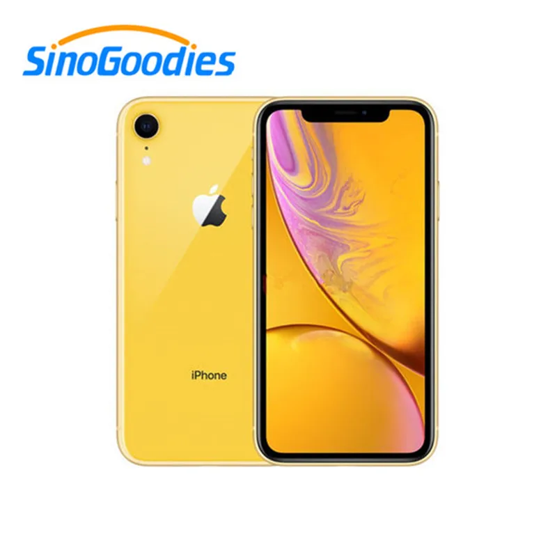 Новый Apple iPhone XR оригинальный разлоченый мобильный телефон полный экран Face ID 4
