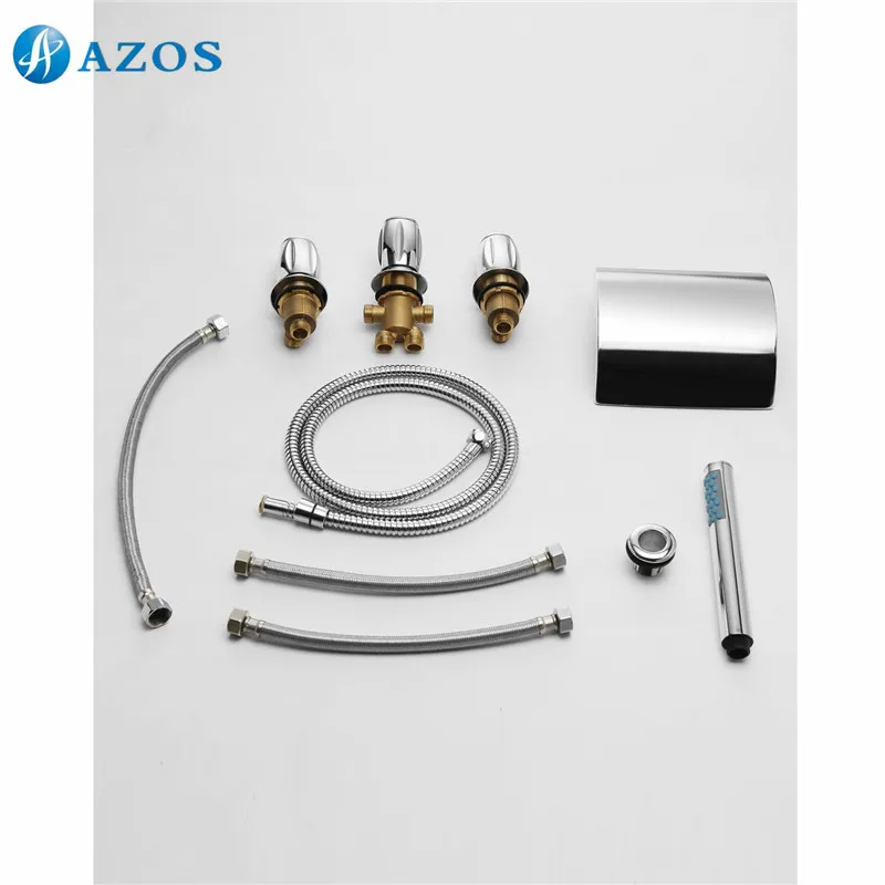 Смесители Для ванны и душа хромированная Полировка ванной Suana 5 шт. наборы насадка