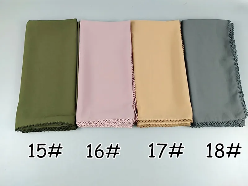 Y1 High quality bubble chiffon lace square hijab solid wrap shawls summer scarf scarves 145*145cm 20pcs 1lot can choose colors | Аксессуары