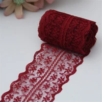 45mm10meter lace ribbon lace trim fabric embroidery garment accessories for sewing diy crafts wedding supplies
