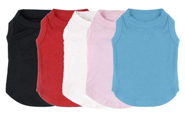 Маленькие средние большие футболки для питомцев щенков кошек собак чихуахуа