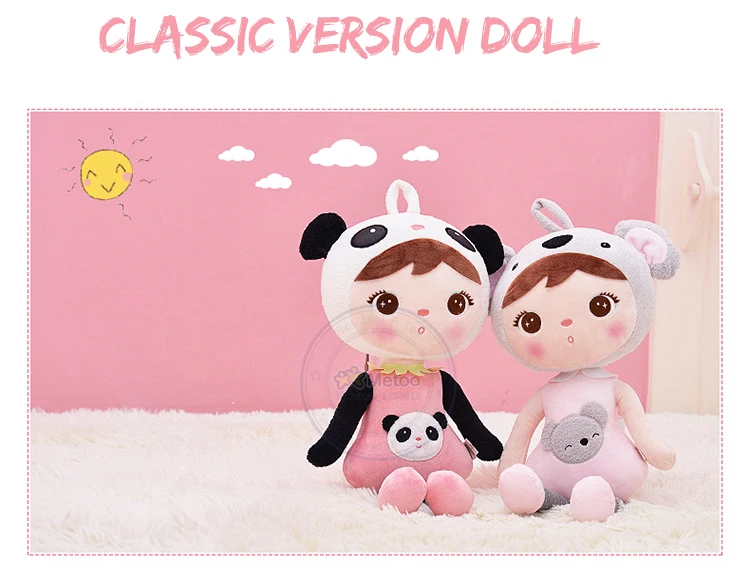 45 см kawaii мягкие плюшевые животные мультфильм детские игрушки для девочек Дети Мальчики Kawaii детские плюшевые игрушки коала панда ребенок Metoo кукла