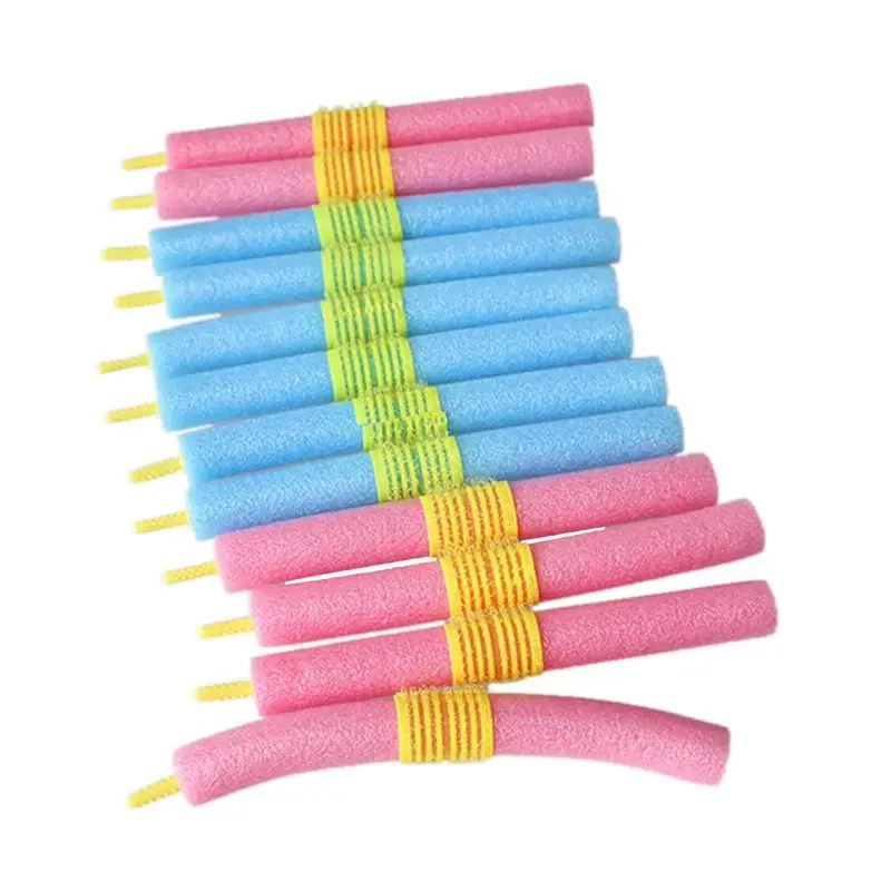 XY Fancy 12 шт. шерсть самослипание волосы бигуди Curl волосы бигуди DIY губка магия волос щипцы для завивки волос плойка Конусная