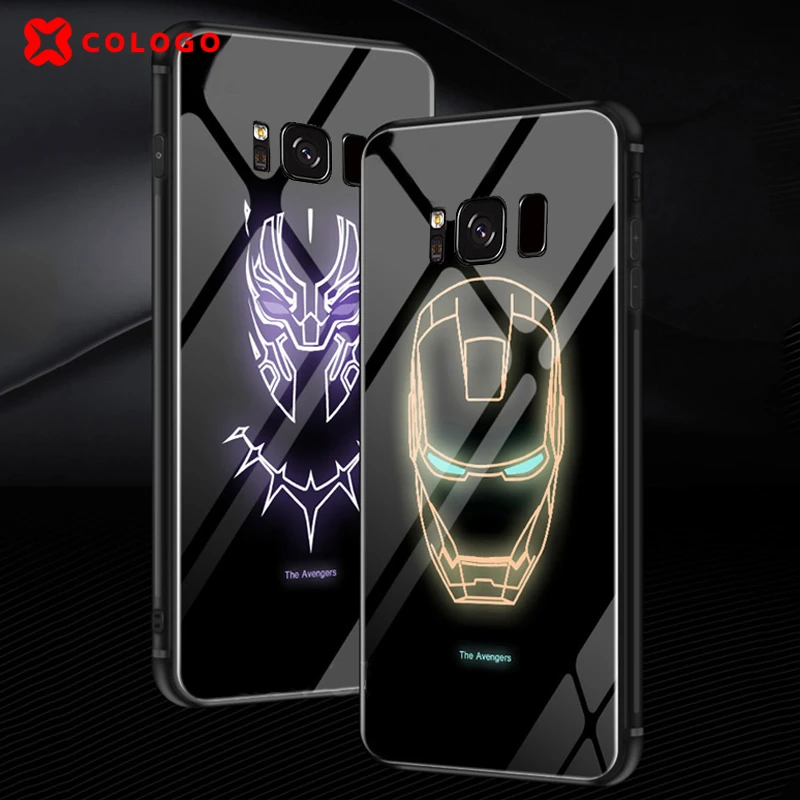 Чехол для телефона Marvel с Суперменом Бэтменом Samsung Galaxy S8 S9 S10 Plus S10E lite Note 8 9