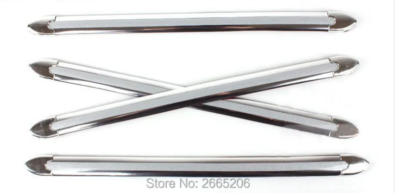 Автомобильные наклейки 4 шт./компл. автомобильная Противоударная полоса