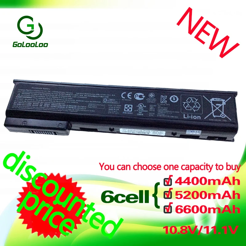 Golooloo 6 ячеек ноутбук Батарея для hp ProBook 650 CA06 640 645 650 655 G1 G0 CA09 CA06XL HSTNN-DB4Y HSTNN-LB4X HSTNN-LB4Y