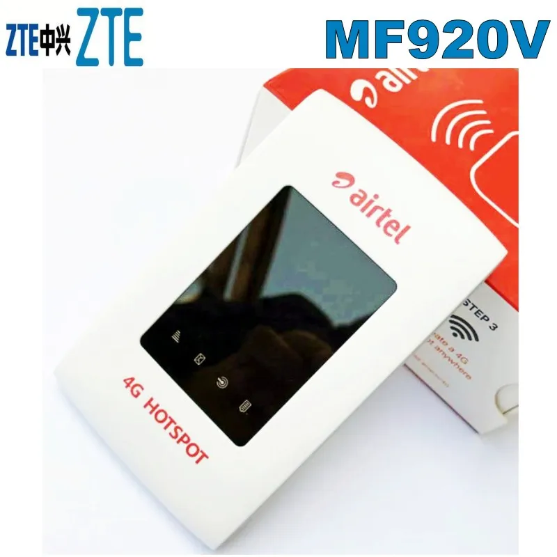 Разблокированный zte MF920V 4G LTE беспроводной модем маршрутизатор Wi-Fi