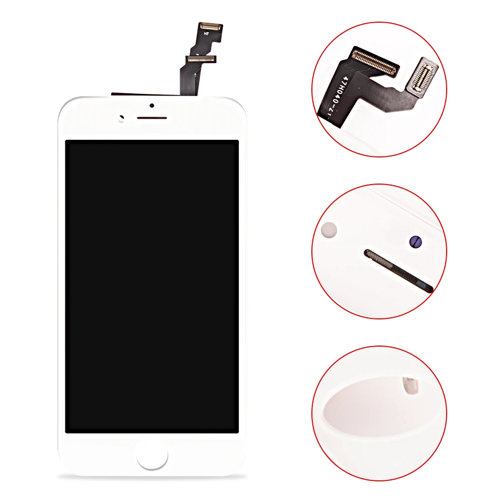 Без битых пикселей AAA + для iPhone 6 6Plus 6S Plus LCD полная сборка полный 3D Force сенсорный