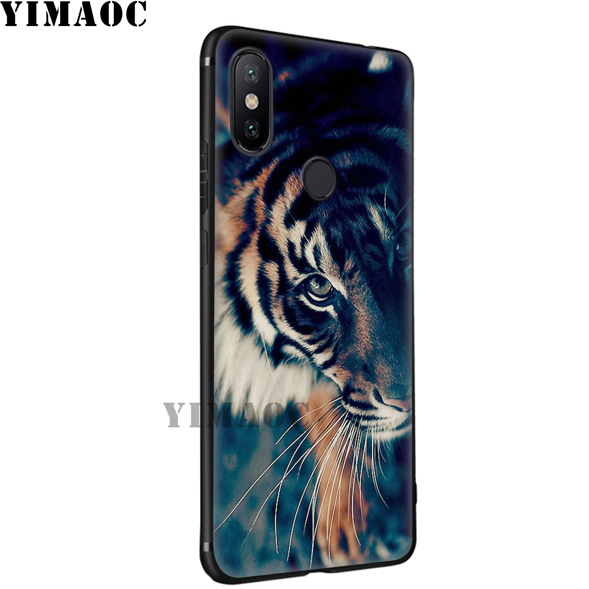 Yimaoc Тигр Лев арт Мягкий силиконовый чехол для Xiaomi Redmi 7A Note 7 6 6A 5 4 4X 4A 5A S2 плюс K20 Pro Lite