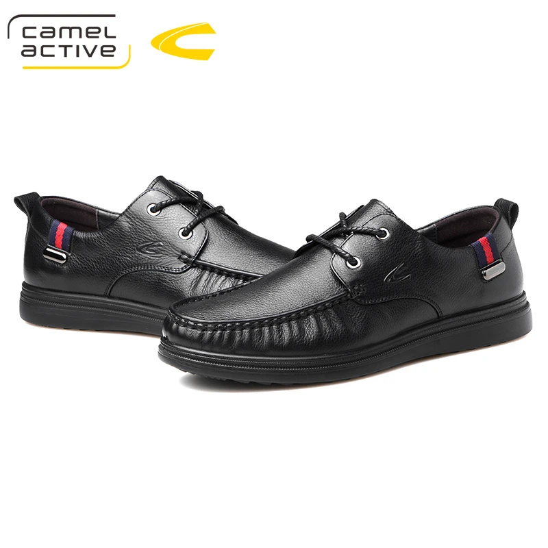 Camel Active/Новинка Мужская Повседневная Удобная обувь из натуральной кожи Лоферы