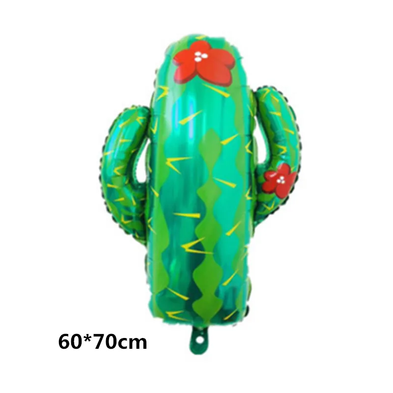 Кактус Фламинго кокосовой пальмы шар Красочные Гавайи вечерние баллоны днем