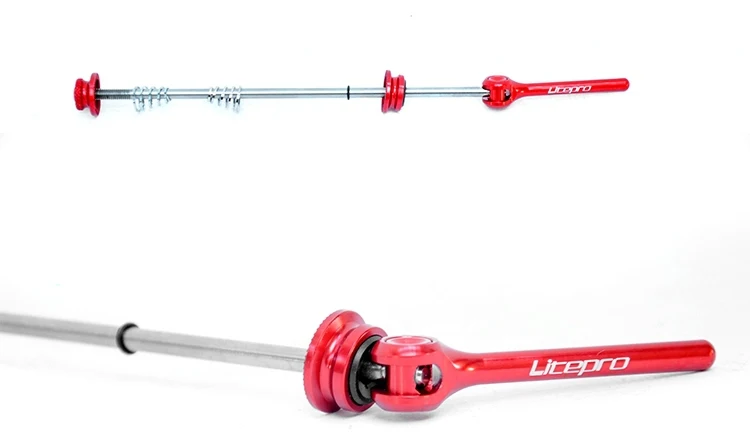 Велосипедный концентратор LITEPRO Сверхлегкий мост из титанового сплава quikc анод QR 74