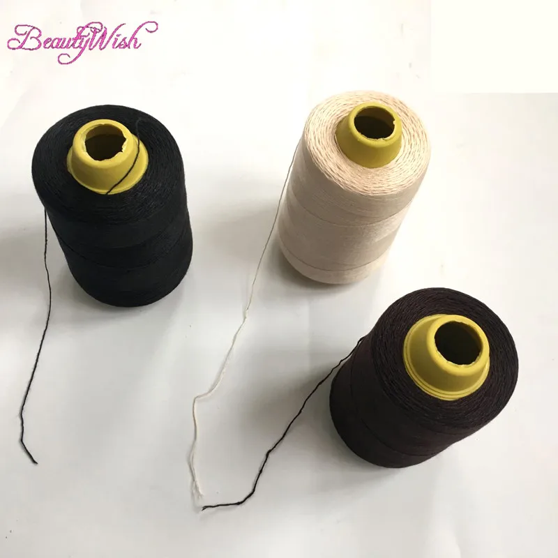 BeautyWish HairExtension ткацкая хлопковая ткань нить для шитья 1 рулон и 50 единиц C ткацкие иглы