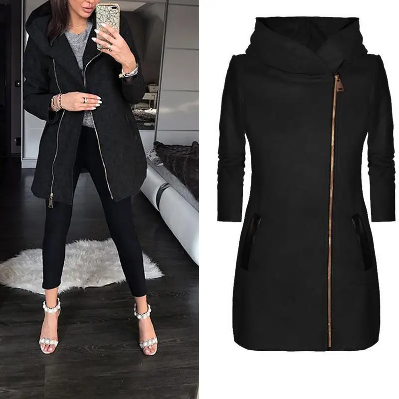 Осенне зимний костюм Блейзер для женщин 2018 повседневное Формальное шерстяное