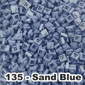 No.135 песочный синий L * going 3024 пластиковые мелкие строительные блоки, аксессуары для конструктора, 1x1 пластина, пиксельное искусство, сделай сам, обучающие игрушки для взрослых