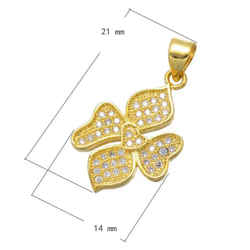 Лидер продаж золотистые/розовые золотистые ожерелья с медными цветами подвески