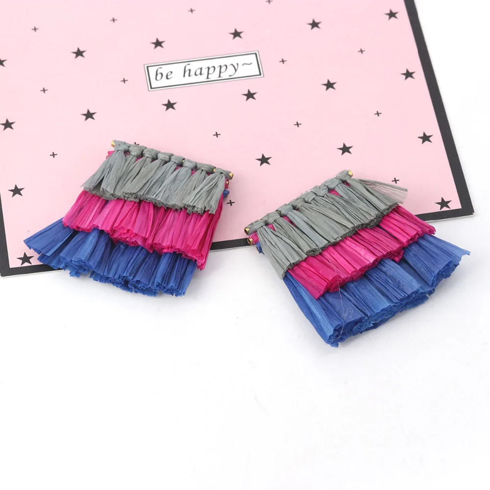 Doreen Box Raffia бумажная коробка для рукоделия и аксессуары ювелирных изделий 4 5 см x 3 (1