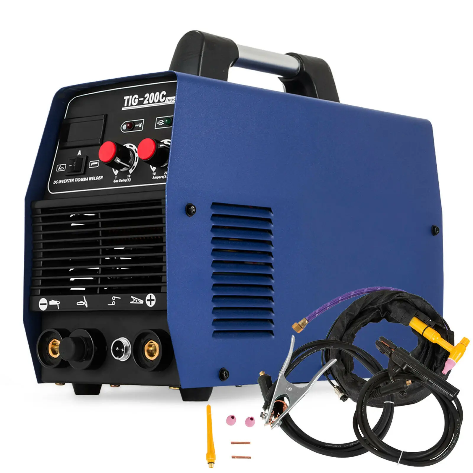 TIG 200C ПРОМЫШЛЕННЫЙ СВАРОЧНЫЙ АППАРАТ MMA 200Amper DC Inverter Professional IGBT|Детали инструментов|