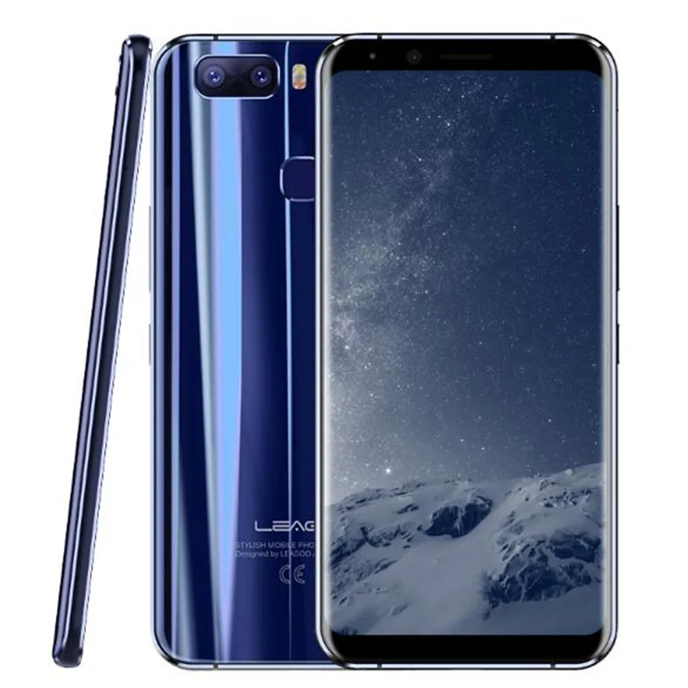 Dazzle Blue LEAGOO S8 Pro, 4G, мобильные телефоны, Android 7,0, 6 ГБ ОЗУ, 64 Гб ПЗУ, восьмиядерный смартфон, две задние камеры, 5,99 дюймов, сотовый телефон - Цвет: Dazzle Blue