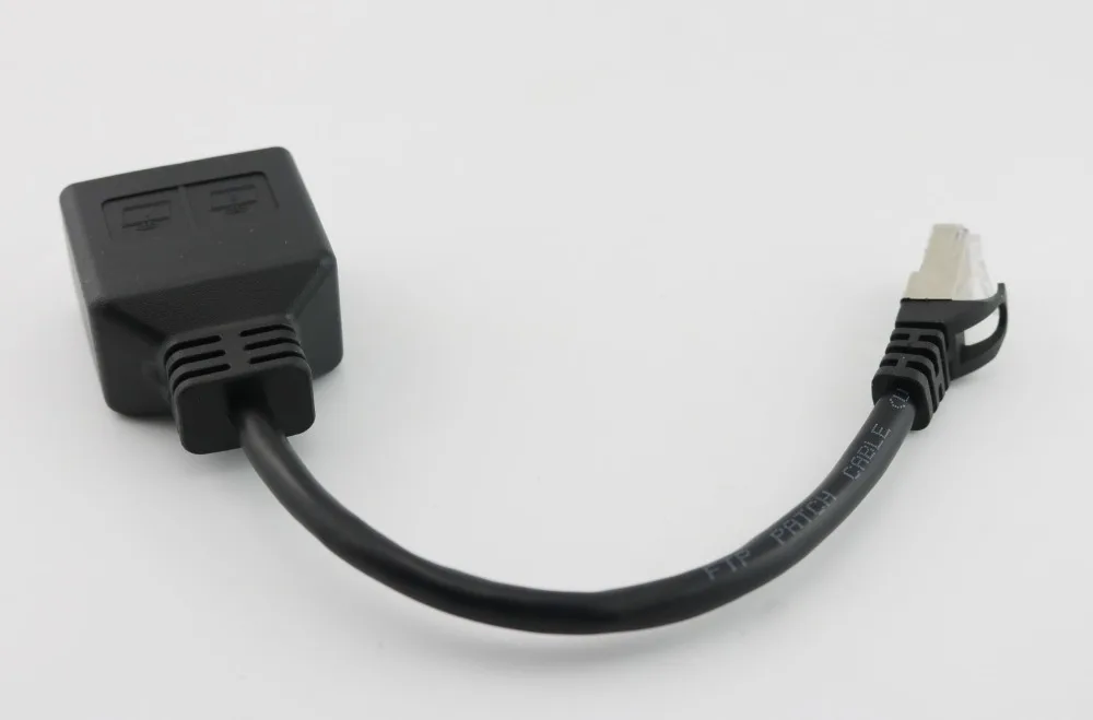Сетевой разветвитель RJ45 CAT6/5 1 штекер на 2 гнезда 10 шт. сетевой локальной сети Ethernet