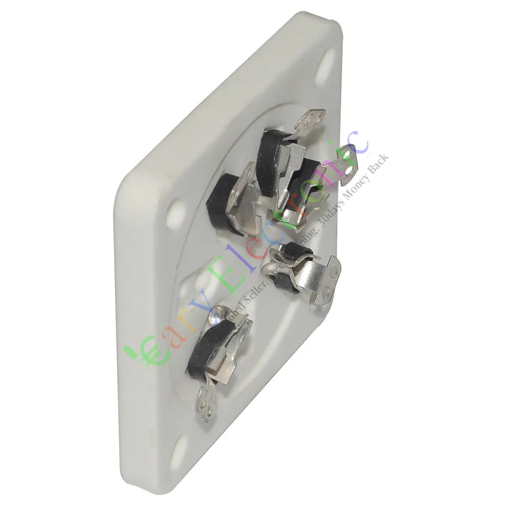 Оптовая и розничная продажа 1 шт. 7 контактный серебристый медный керамический