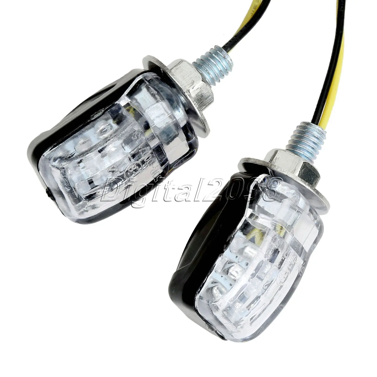 2 шт. поворотники для мотоцикла 6 светодиодов|flasher for led|flasher ledflasher light |