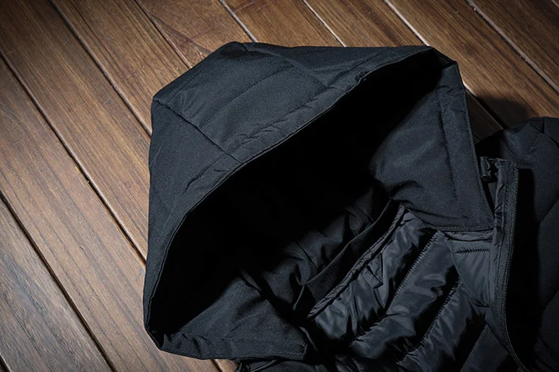 9XL черная хлопковая куртка для мужчин зима осень мужская повседневная классическая теплая Толстая однотонная парка на молнии ветровка пальто мешковатое