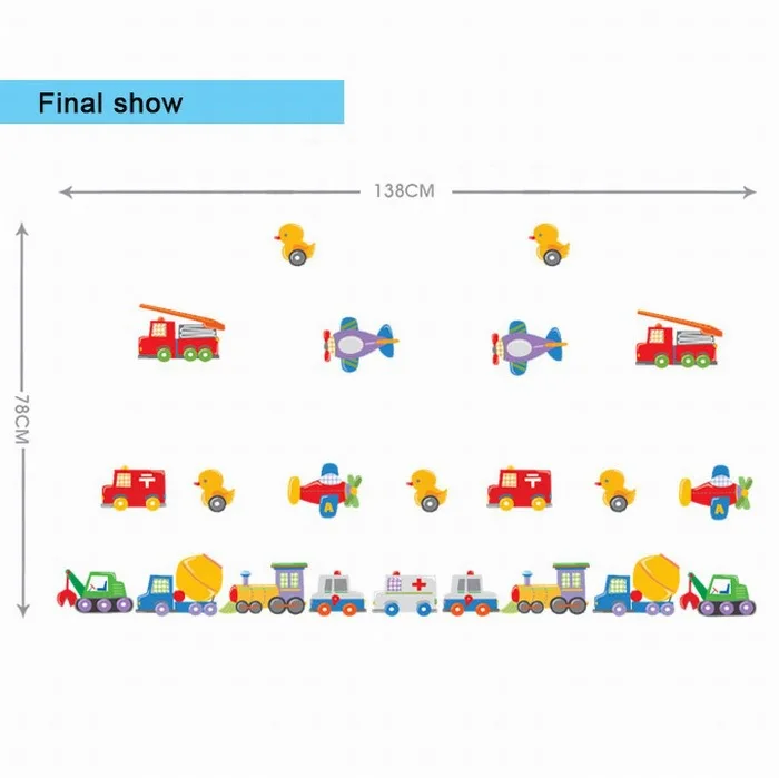 Виниловый Съемный домашний декор для детской комнаты спальни окна двери DIY