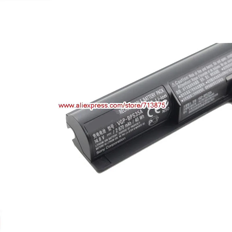 Оригинальный VGP BPS35A ноутбук Батарея для Sony Vaio SVF152A29M SVF152C29M 14E 15E SVF1421X2EB SVF15217SC F1521V3CW