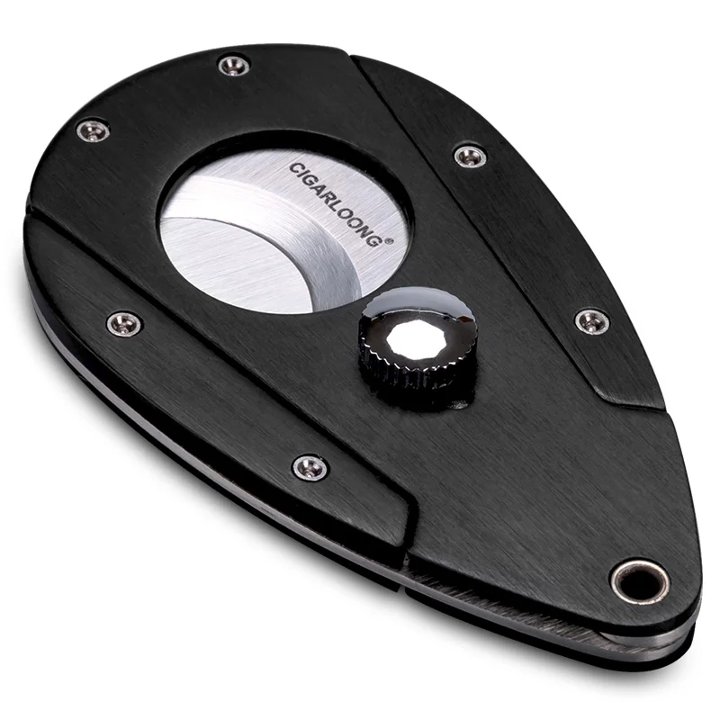 [Ссылка со скидкой] CIAGARLOONG роскошный резак для сигар портативные ножницы нож