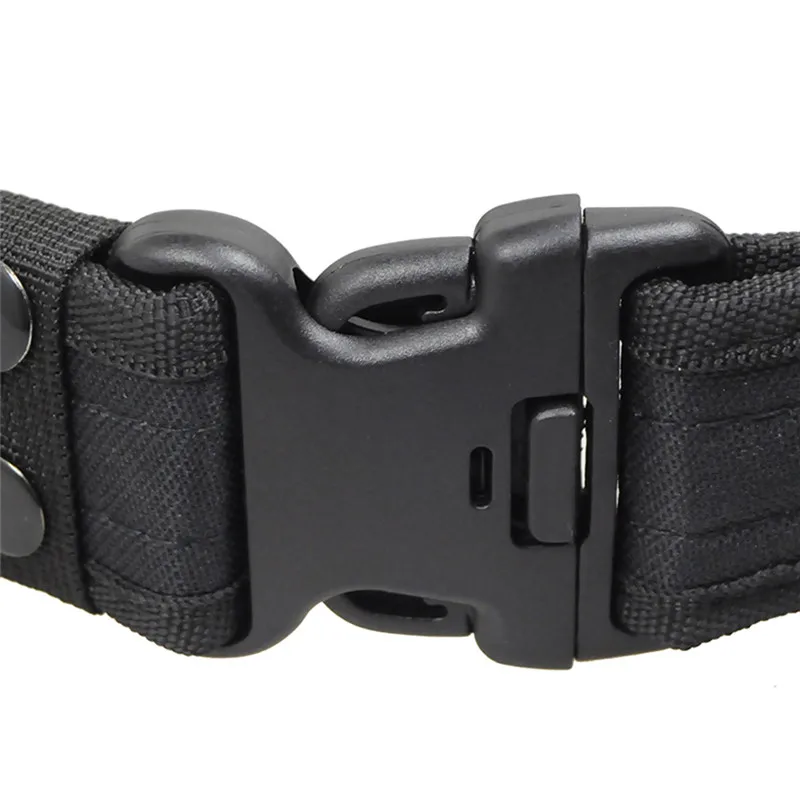 2" Airsoft Tactical Adjustable Waist Belt Outdoor Hiking Climbing Hunting Load Bearing Utility Waistband Waist Support Belt