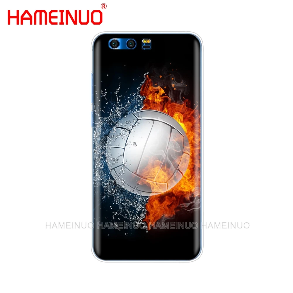 Чехол для телефона HAMEINUO Fire Volleyball sport с водяным покрытием Huawei Honor 10 V10 4A 5A 6A 7A 6C 6X 7X 8 9