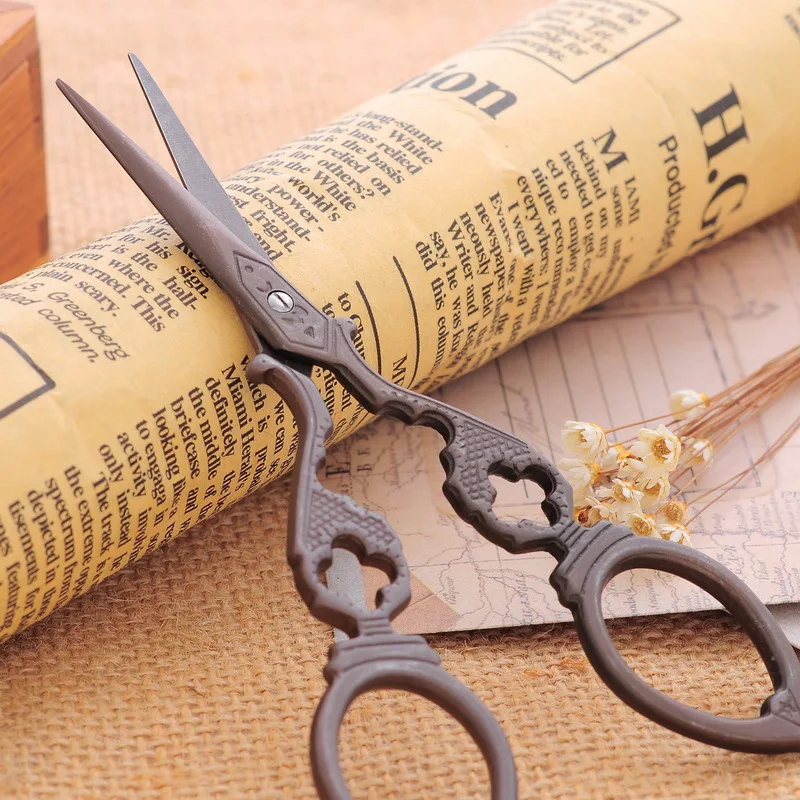 Изысканный Ретро ручной работы DIY портновские ножницы Европейский вышивка