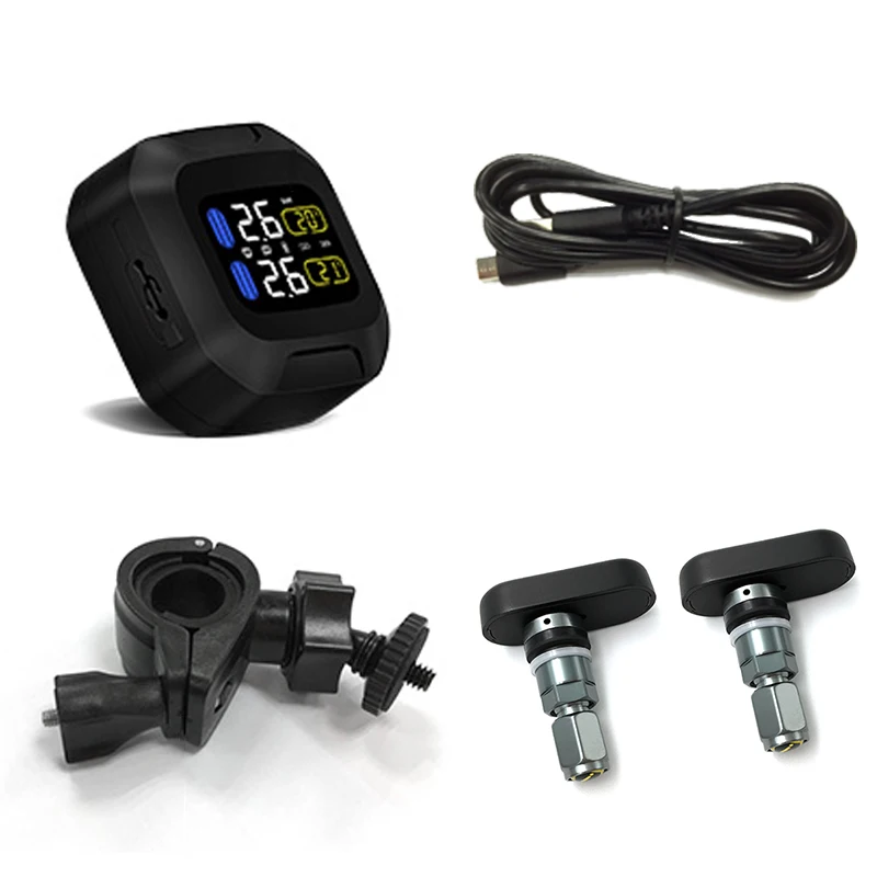 Беспроводная система контроля давления в шинах Moto rcycle TPMS режиме реального