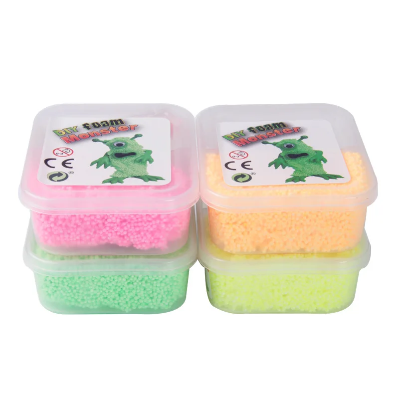 Сквош слизи пушистая пена Ароматические Снег Грязь пушистый Floam снятие стресса