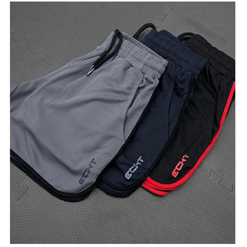 New Gym Sports Shorts Men's Bermuda Casual Brand Clothing Letters Elastic Waist Fitness | Мужская одежда