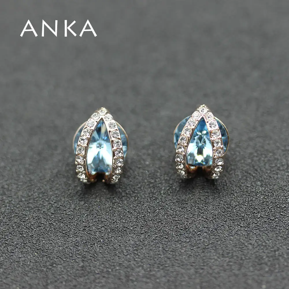 Анка Топ Мода Женская обувь с украшением в виде кристаллов серьги со шпилькой для