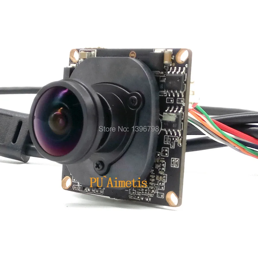 Модуль ip-камеры IMX322 2.0MP 1080P 360 градусов широкоугольный рыбий глаз панорамная