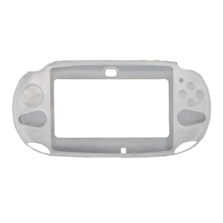 Белый защитный силиконовый мягкий чехол для Sony PS Vita PSV PCH 2000|skin cover case|skin caseskin protect |