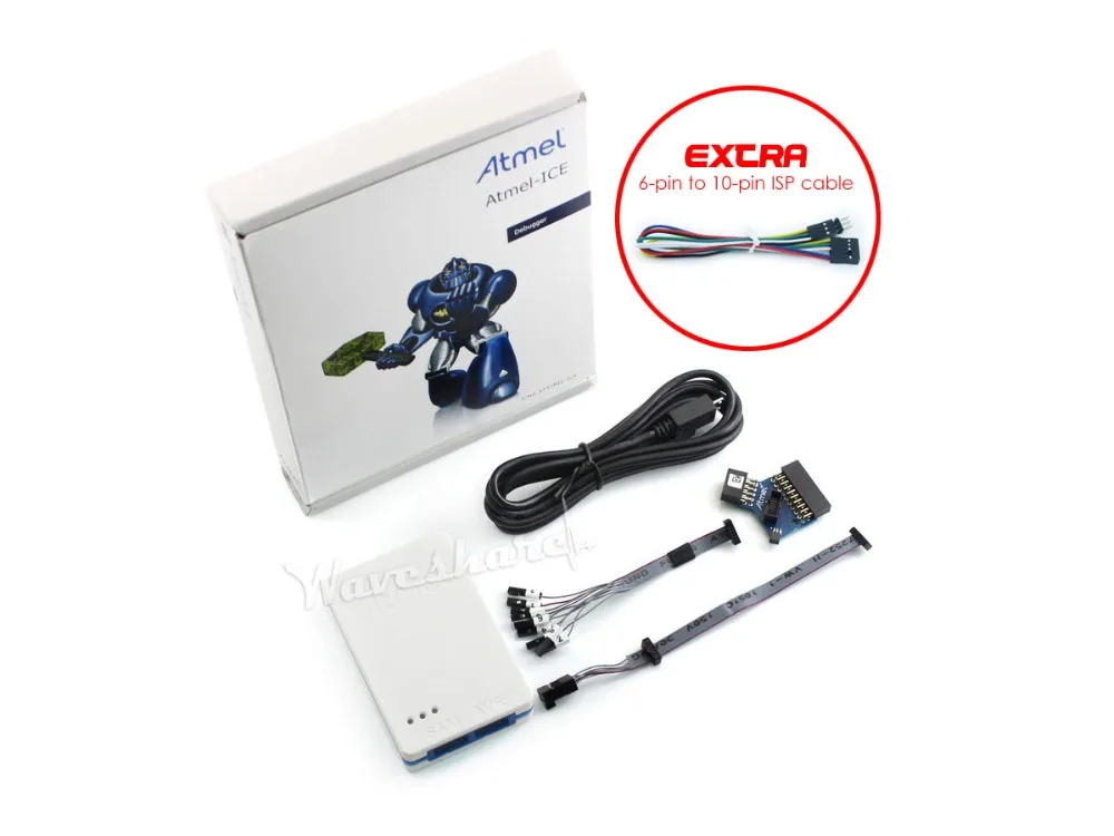 СЭМ и AVR Atmel Atmel-ЛЕД Программист Оригинальный USB Отладчик Эмулятор Поддерживает JTAG