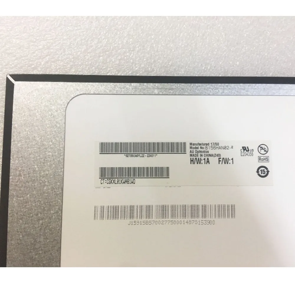 B156HAN02.2 B156HAN02 IPS светодиодный экран матрица для ноутбука 15 6 &quotматовый 1920X1080 FHD 30Pin eDP