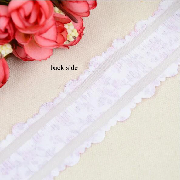 Лента из органзы с цветочным краем 3 8 см х 20 ярдов 6 цветов|organza lace ribbon|lace organzalace ribbon