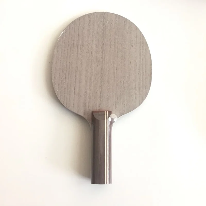 Lemuria DIY carbon fiber table tennis racket Dynasty Carbon FL ST handle ping pong blade bats for funs | Спорт и развлечения