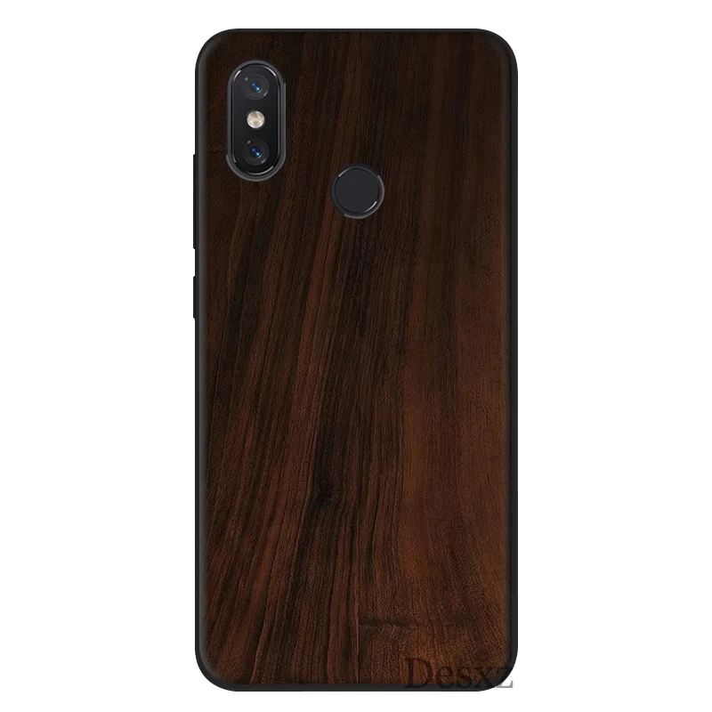 Текстурный Деревянный чехол для телефона Xiaomi Mi 6 8 Lite A1 A2 5X 6X F1 | Мобильные телефоны