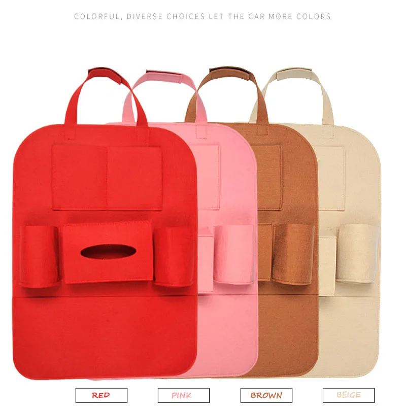 1 шт. Универсальная автомобильная сумка для хранения коробка на заднее сиденье