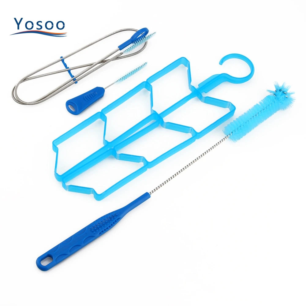 Открытый 4 в 1 гидратации бутылки воды чистящий набор гидратационная емкость для