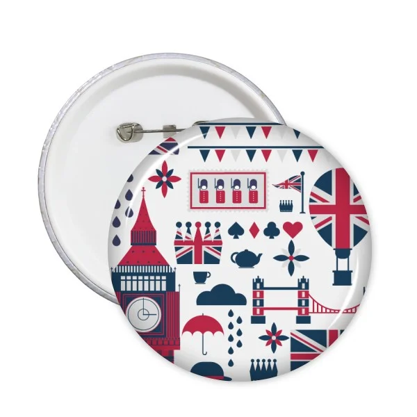 5 шт. башня баллон солдат Великобритания Англия знаковые флаг знак иллюстрации