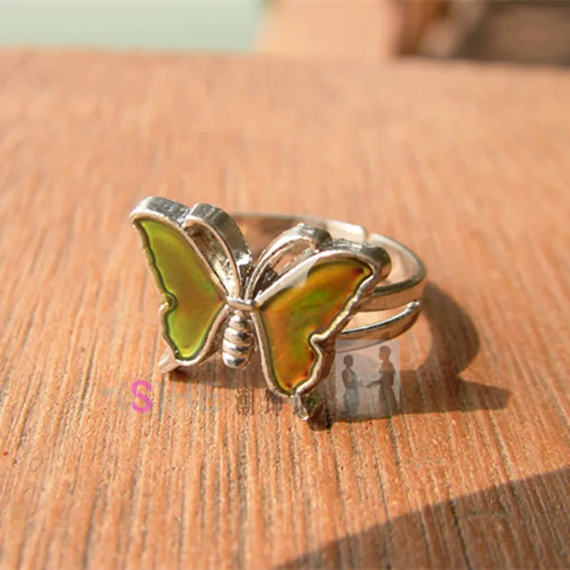 Кольцо настроения меняющее цвет при температуре женское кольцо регулируемый