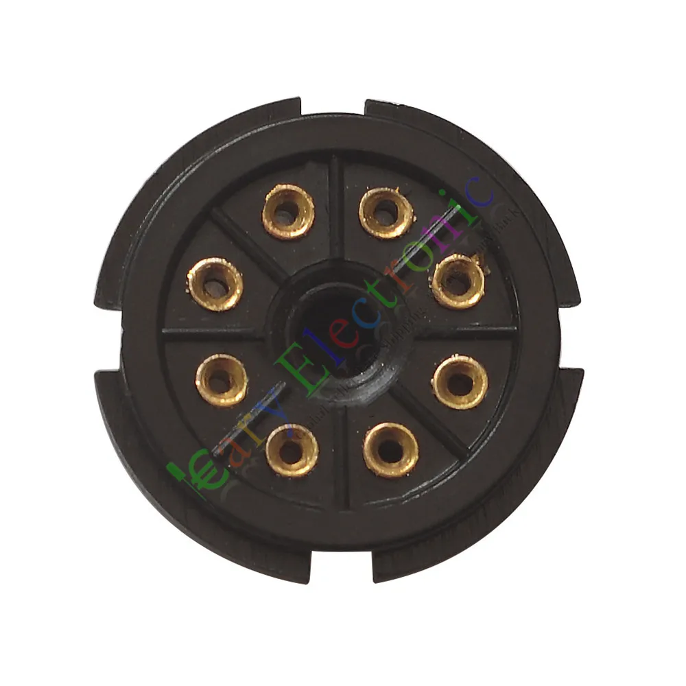 Оптовая и розничная продажа 4 шт. 8 контактов Золотая бакелитовая трубка тестовое